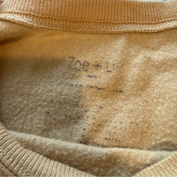 2 pc Yellow Floral Sweats - Picture 3 of 3